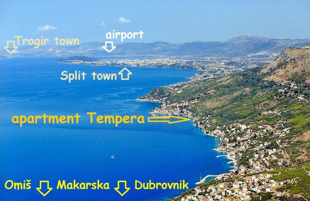 Apartments Tempera By The Beach Split Exterior foto